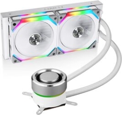 LIAN LI Galahad AIO 240 WTSLFAN white CPU Fan small