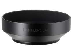 LIGHT LENS LAB LS39 B1 black paint black carved seal Camera Lens Hood small