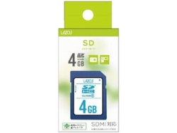 LMT Lazos L-B4SDH6 4GB SD Card small