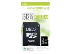 LMT Lazos L-B512MSD10-U3V30A2 512GB SD Card Small