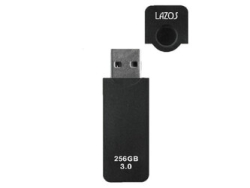 LMT Lazos L-US256-CPB 256GB black USB Flash Drive small