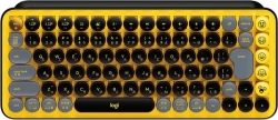 Logicool POP KEYS Mechanical Wireless Keyboard K730YL tea axis yellow Keyboard Small