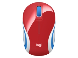 Mouse Logicool Wireless Mini Mouse M187rRD red Small
