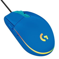 Mouse Logitech G203 LIGHTSYNC Gaming Mouse G203-BL Blue Small