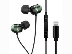 LTL Relation LUCILLA HPLGLU004GR aluminum green Earphone Headphone Small