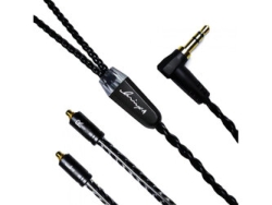 Earphone Cables Luminox Audio Kilowatt Jet Black LNA-KILJB-MMCX-35L mini-plug ⇔ MMCX 1.2m Small