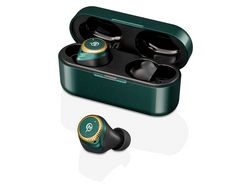 M-SOUNDS MS-TW33GN green X gold Earphone Headphone Small