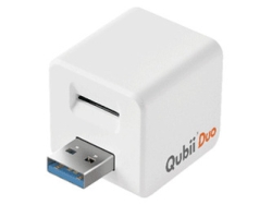 Card Reader Maktar Qubii Duo USB microSD White