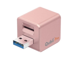 Maktar Qubii Pro MKPQS-RG USB microSD Rose gold Card Reader Small