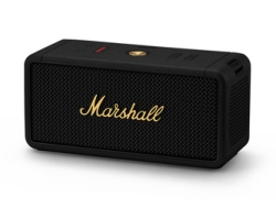 Marshall Middleton Black and Brass Bluetooth Speaker Small