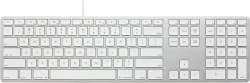 Matias Matias Wired Aluminum keyboard for Mac FK318S/2 Silver Keyboard Small