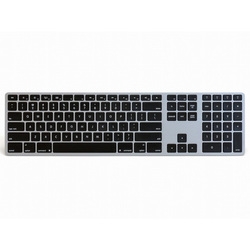 Keyboard Matias Matias Wireless Aluminum Keyboard FK418BTB space gray