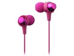 maxell +FiT MXH-C110RPK pink Earphone Headphone Small