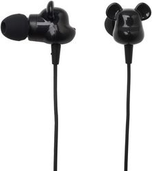 MEDICOM TOY BE@RBRICK inner ear headphones black Earphone Headphone Small