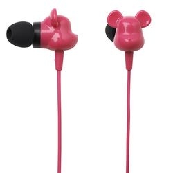 MEDICOM TOY BE@RBRICK inner ear headphones pink Earphone Headphone Small