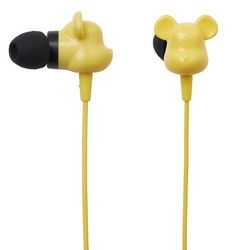 MEDICOM TOY BE@RBRICK inner ear headphones yellow Earphone Headphone Small