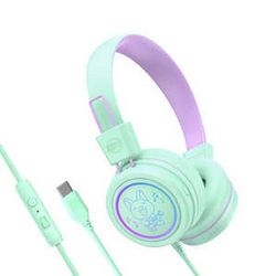 MEE audio KidJamz KJ55U HP-KJ55U-MT Mint Earphone Headphone Small