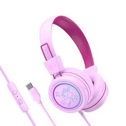 MEE audio KidJamz KJ55U HP-KJ55U-PK Pink Earphone Headphone Small