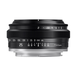 Lens Meisho Optical TTArtisan 25mm f/2C for Fujifilm Small