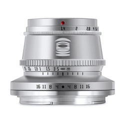 Camera Lens Meisho Optical TTArtisan 35mm f/1.4C Silver for Nikon Z Small