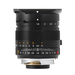 Camera Lens Ming Optical TTArtisan 35mm f/1.4 ASPH Black Small