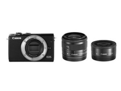 Mirrorless Camera CANON EOS M100 double lens kit black Cameras Digital Cameras Small