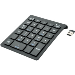 Number Pad Miyoshi TEN24G01/BK Black Small