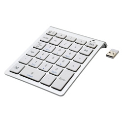 Number Pad Miyoshi TEN24G01/SL Silver Small