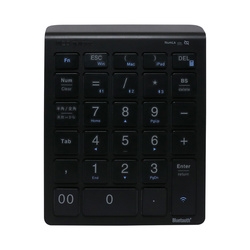 Number Pad Miyoshi TENBT02/BK Black Small