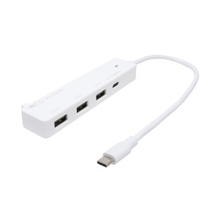 Miyoshi USH-CA20P/WH white USB Hub Small