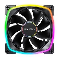 MONTECH RX140 PWM Black Case Fan Small