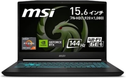 MSI Bravo-15-C7VE-3403JP black Notebook small