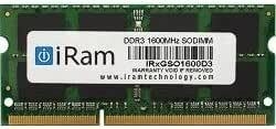 Memory Mushkin Enhanced IR4GSO1600D3 S.O.DIMM DDR3 PC3-12800 4GB Mac