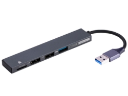 NAKABAYASHI Digio2 COM-3MSD093GY gray USB Hub Small