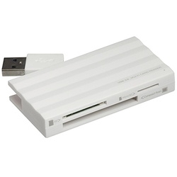 Card Reader Nakabayashi Digio2 CRW-33M68W USB 3in1 White