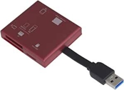 Card Reader Nakabayashi Digio2 CRW-37M74R USB 65in1 red