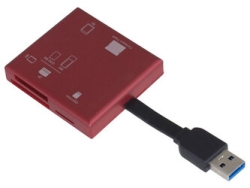 NAKABAYASHI Digio2 CRW-37M87R USB 65in1 red Card Reader Small