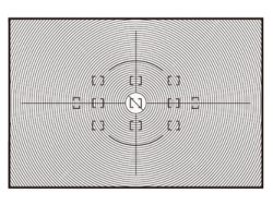 Camera Focusing Screen NIKON finder screen L-form F6 use Small