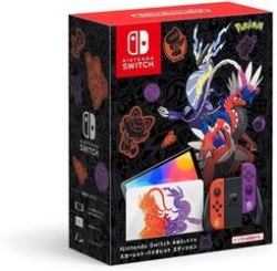 Nintendo Switch OLED Scarlet Violet Edition small