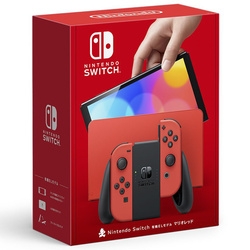 Nintendo Switch (organic EL model) Mario Red - Console Small