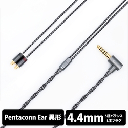 Earphone Cables Nippon Dics Dedicated Terminal 1.2m Spada PRC01-44-ev 4.4mm balance (5 poles) ⇔ Small