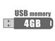 NO MAKER USB flash memory 4GB USB Flash Drive small