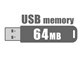 NO MAKER USB flash memory 64MB bulk USB Flash Drive small