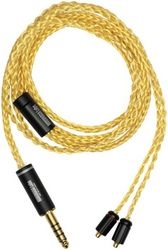 Earphone Cables NOBUNAGA Labs channel marks NLS-MIO 4.4mm balance (5 poles) ⇔ MMCX 1.2m Small