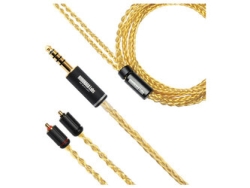 Earphone Cables Terminal 1.2m for exclusive use of NOBUNAGA Labs DIABLO NLS-DBL 4.4mm balance (5 poles) ⇔ Small