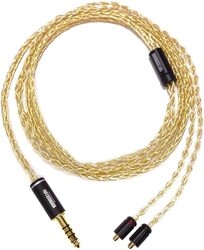 Earphone Cables Terminal 1.2m for exclusive use of NOBUNAGA Labs 冩楽 NLS-SRK 4.4mm balance (5 poles) ⇔ Small