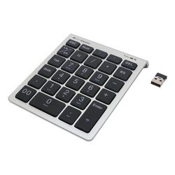 Number Pad Miyoshi TEN24G03/SL Silver Computers Accessorys Small