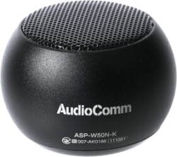 Bluetooth Speaker Ohm Electric AudioComm ASP-W50N-K black