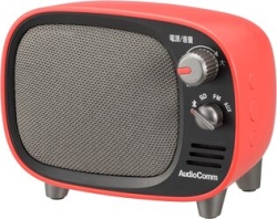 Bluetooth Speaker Ohm Electric AudioComm ASP-W900Z-R Red