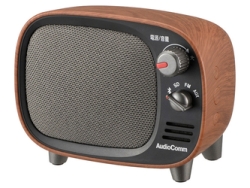 Bluetooth Speaker Ohm Electric AudioComm ASP-W900Z-WK Wood Grain